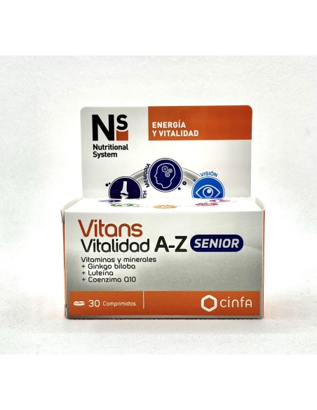 NS VITANS VITALIDAD A-Z SENIOR 30 COMPRIMIDOS