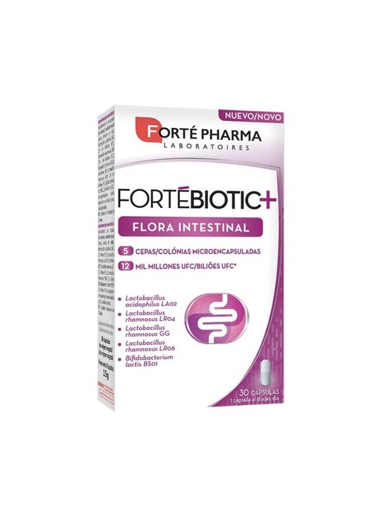 FORTÉBIOTIC+ FLORA INTESTINAL 30 CAPS