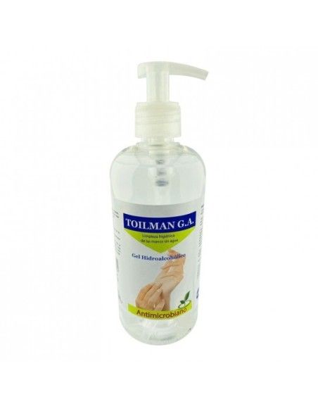 GEL HIDROALCOHOLICO TOILMAN GA 500ML