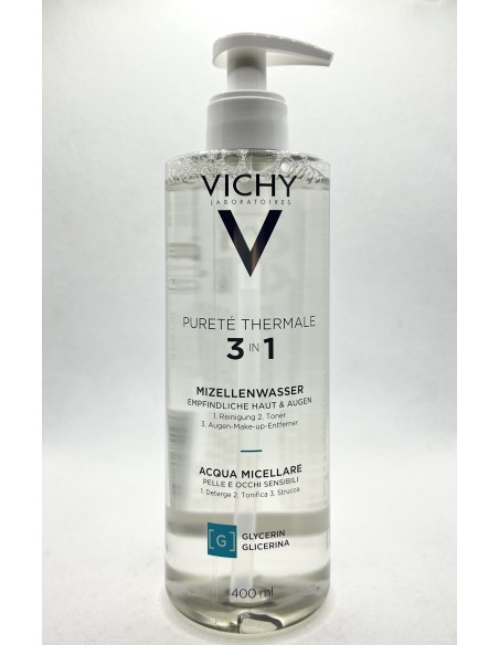 VICHY- PURETE THERMALE 3 EN 1 SOLUCION MICELAR 400ML