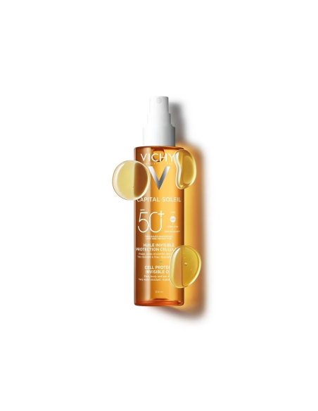 VICHY CAPITAL SOLEIL ACEITE INVISIBLE SPF50 200ML
