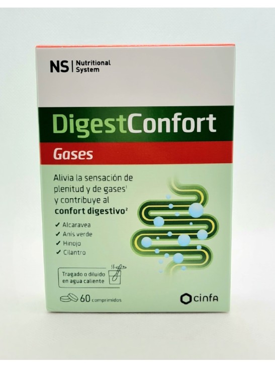 NS DIGESTCONFORT GASES 60 COMPRIMIDOS