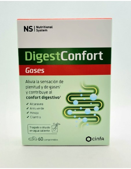 NS DIGESTCONFORT GASES 60 COMPRIMIDOS