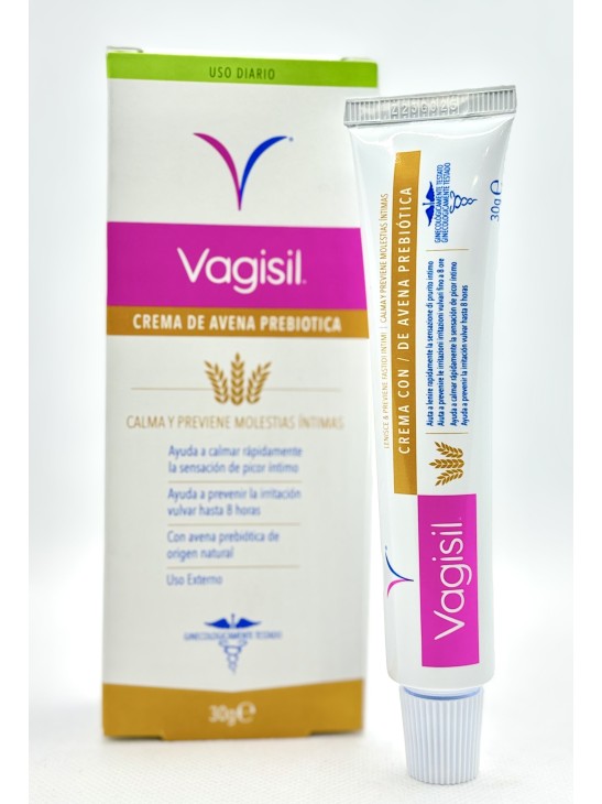 VAGISIL CREMA DE AVENA PREBIOTICA 30G