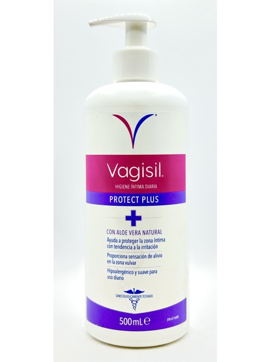 VAGISIL HIGIENE INTIMA DIARIA PROTECT PLUS 500ML