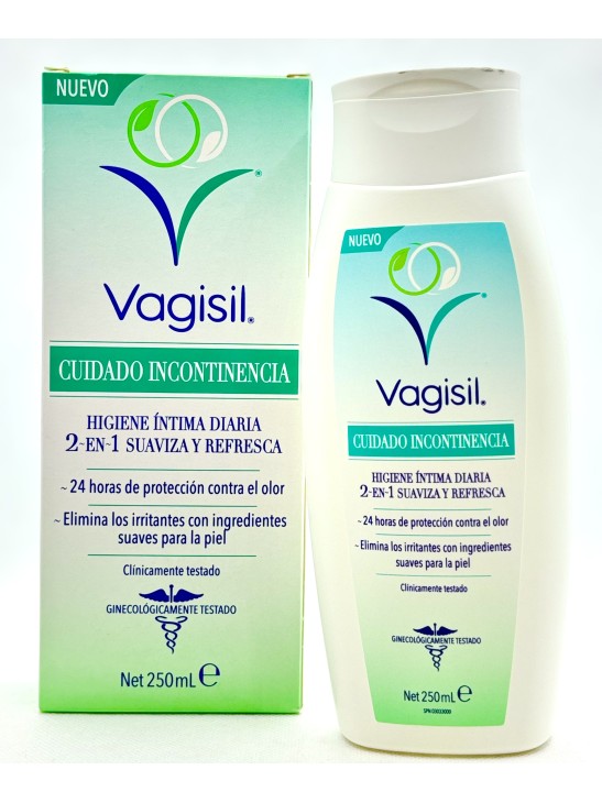 VAGISIL CUIDADO INCONTINENCIA HIGIENE INTIMA DIARIA 250ML