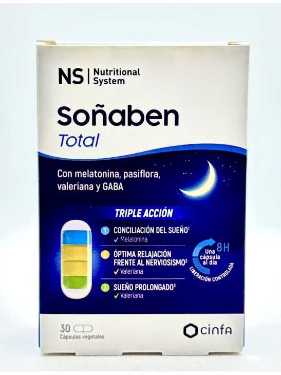 NS SOÑABEN TOTAL 30 CAPSULAS VEGETALES