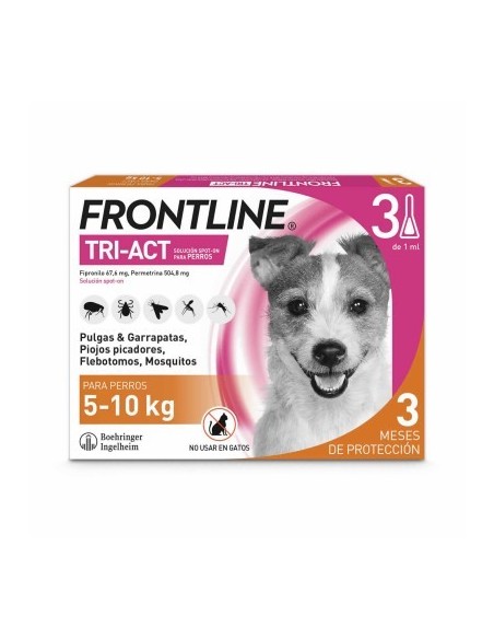 FRONTLINE TRI-ACT (5-10KG) 3UN.