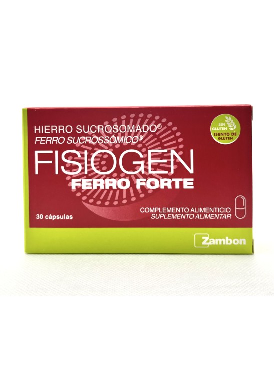 FISIOGEN FERRO FORTE 30 CAPSULAS