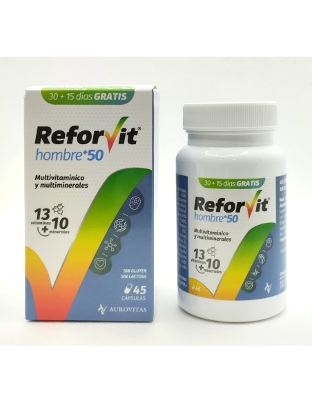 REFORVIT HOMBRE +50 45 CAPSULAS