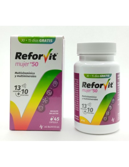 REFORVIT MUJER +50 45 CAPSULAS