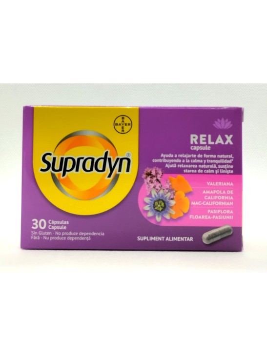 SUPRADYN RELAX 30 CAPSULAS