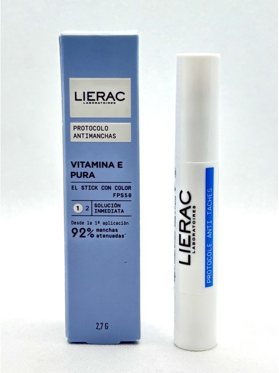 LIERAC VITAMINA E PURA STICK CON COLOR SFP50