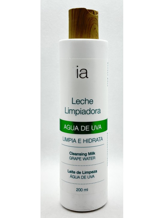 INTERAPOTHEK LECHE LIMPIADORA AGUA DE UVA 200ML