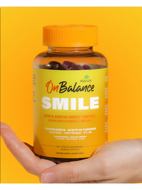 AQUILEA ON BALANCE SMILE 60 GUMMIES SABOR CITRICO