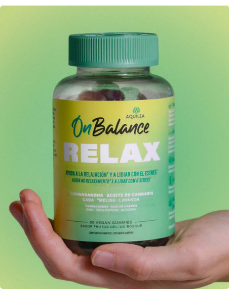 AQUILEA ON BALANCE RELAX 60 GUMMIES SABOR FRUTOS DEL BOSQUE