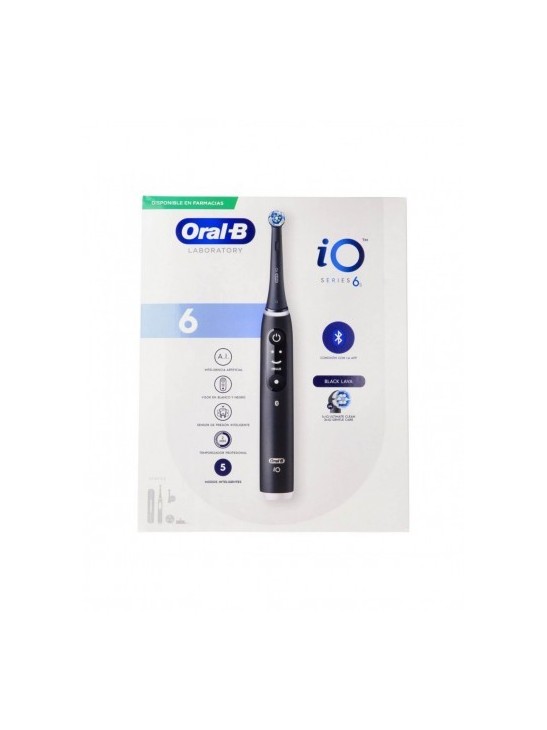 CEPILLO DENTAL ELECTRICO ORAL-B LIMPIEZA PROFESIONAL IO 6 1 UNIDAD COLOR NEGRO