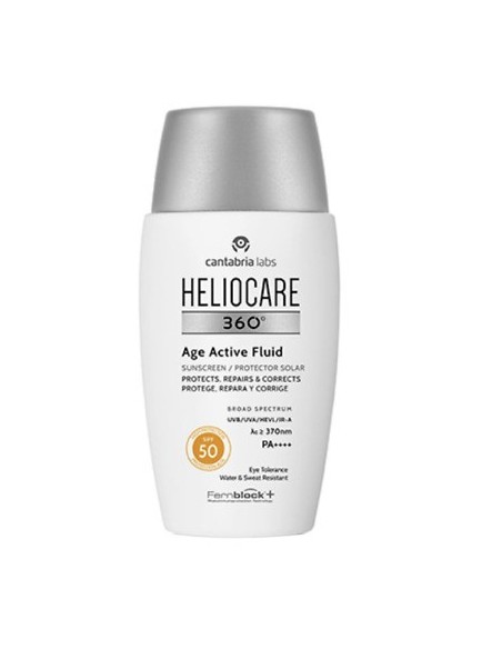 HELIOCARE 360º AGE ACTIVE FLUID PROTECTOR SOLAR PROTEGE REPARA Y CORRIGE  1 ENVASE 50 ML
