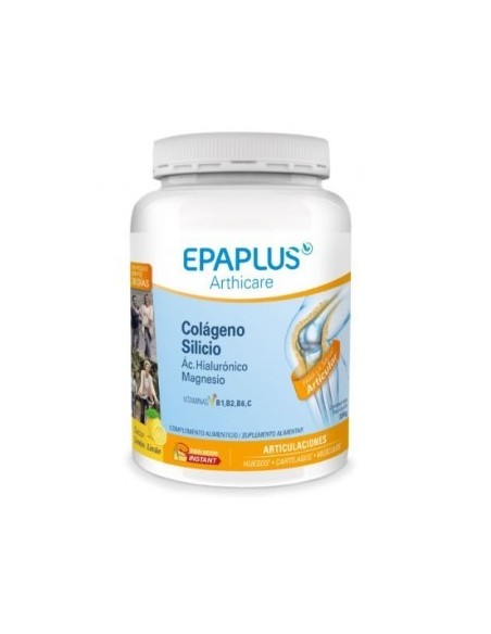 EPAPLUS COLAGENO + SILICIO + HIALURONICO + MAGNESIO POLVO  1 ENVASE 334,06 G SABOR LIMON