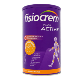 FISIOCREM SOLUBLE ACTIVE  1 ENVASE 480 G SABOR NARANJA MANGO