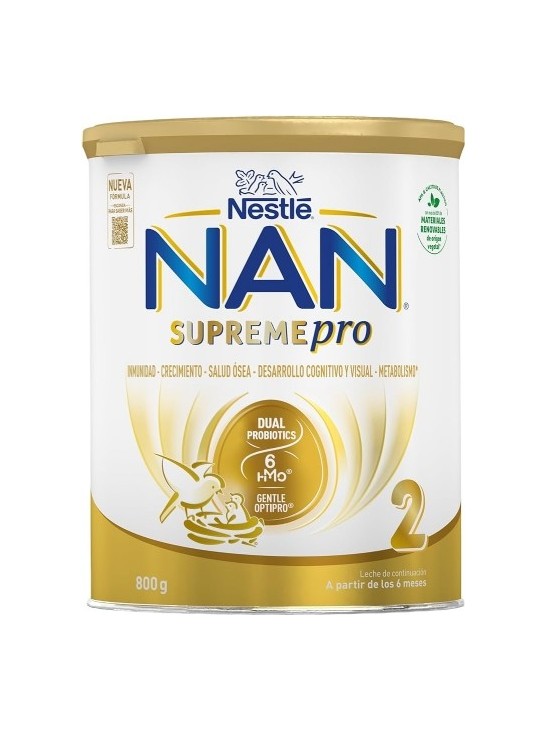 NAN SUPREME PRO 2  1 LATA 800 G PROMOCION