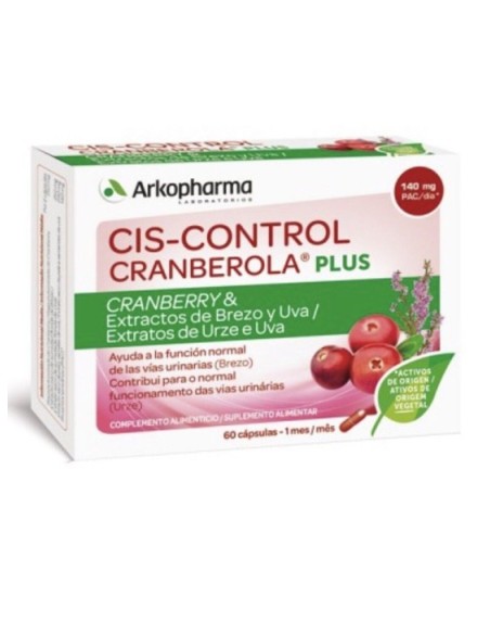 CISCONTROL CRANBEROLA  60 CAPSULAS