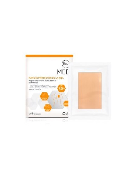 BE+ MED PARCHE PROTECTOR DE LA PIEL  5 PARCHES 7,5 CM X 5 CM