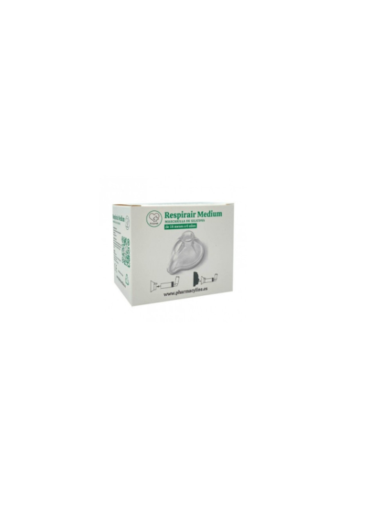 RESPIRAIR MASCARILLA DE SILICONA  1 UNIDAD MEDIUM