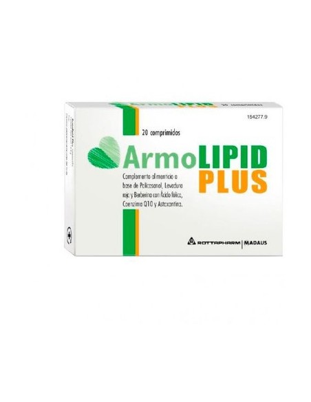 ARMOLIPID PLUS  20 COMPRIMIDOS