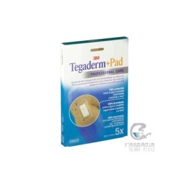 APOSITO ESTERIL TEGADERM + PAD 5 UNIDADES 15 X 9 CM