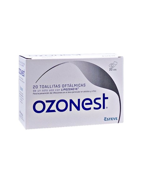 OZONEST  20 TOALLITAS OFTALMICAS