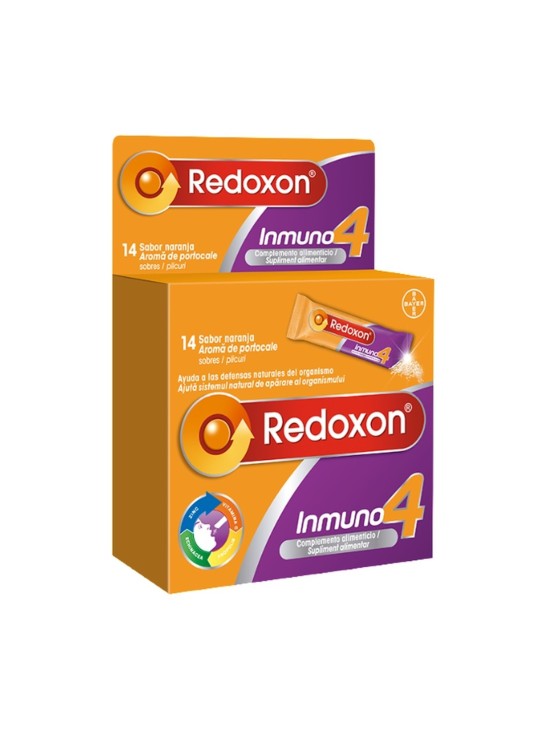 REDOXON INMUNO 4  14 SOBRES 1,7 G SABOR NARANJA
