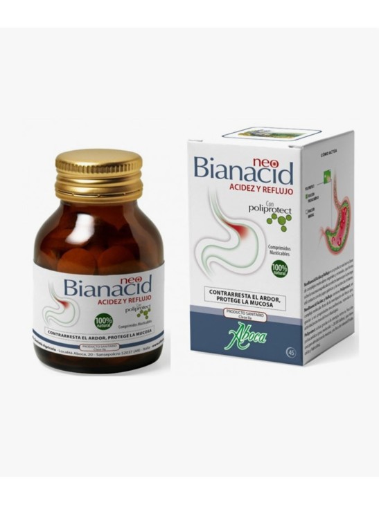 NEOBIANACID ACIDEZ Y REFLUJO  45 COMPRIMIDOS MASTICABLES