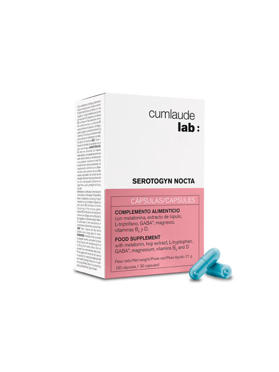 CUMLAUDE LAB: SEROTOGYN NOCTA  30 CAPSULAS
