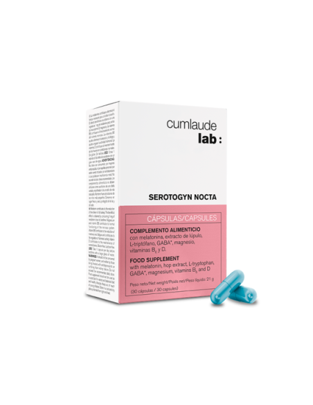 CUMLAUDE LAB: SEROTOGYN NOCTA  30 CAPSULAS