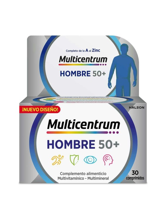 MULTICENTRUM HOMBRE 50+  30 COMPRIMIDOS