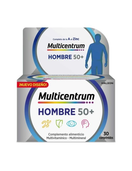 MULTICENTRUM HOMBRE 50+  30 COMPRIMIDOS