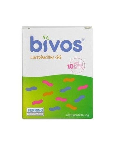 BIVOS LACTOBACILLUS RHAMNOSUS GG  10 MINISOBRES 1,5 G