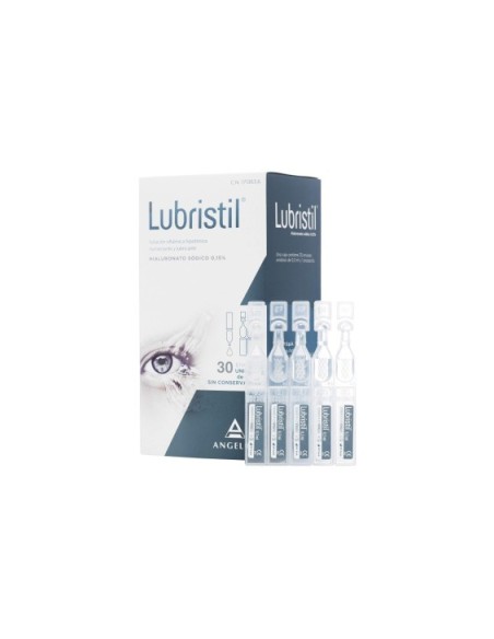 LUBRISTIL SOLUCION OFTALMICA  30 MONODOSIS 0,3 ML