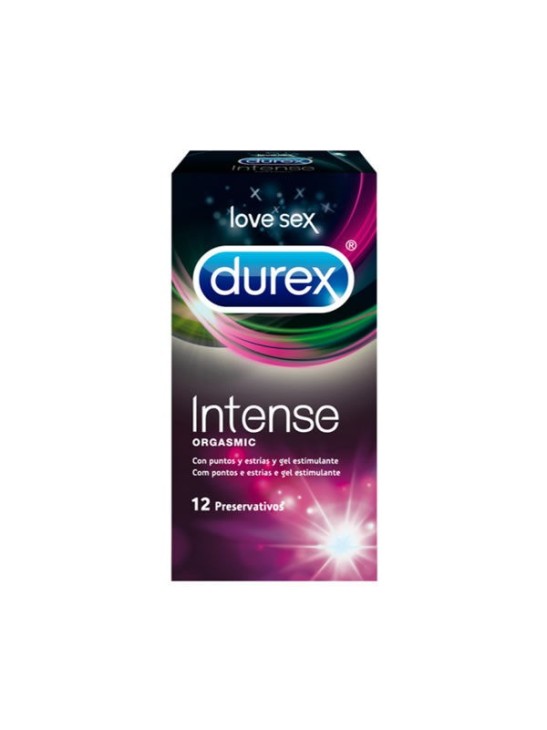 DUREX INTENSE ORGASMIC  12 PRESERVATIVOS