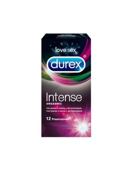 DUREX INTENSE ORGASMIC  12 PRESERVATIVOS