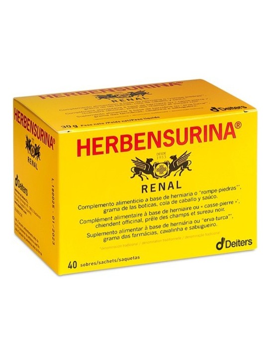 HERBENSURINA RENAL  40 SOBRES