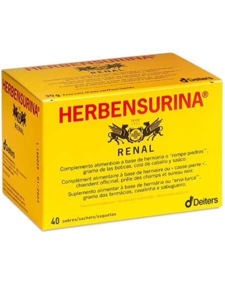HERBENSURINA RENAL  40 SOBRES