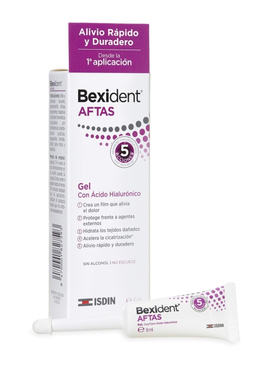 BEXIDENT AFTAS GEL BUCAL PROTECTOR  1 ENVASE 8 ML