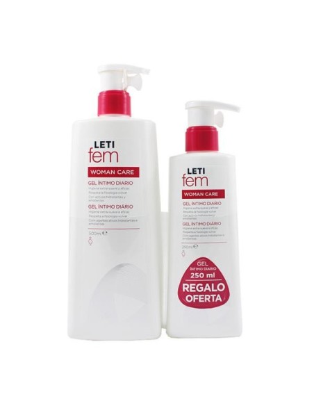 LETIFEM GEL INTIMO DIARIO  1 ENVASE 500 ML