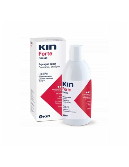 KIN FORTE ENCIAS ENJUAGUE BUCAL  1 FRASCO 500 ML