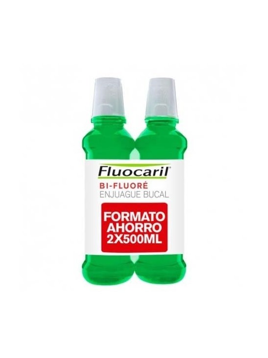 FLUOCARIL BI-FLUORE COLUTORIO CON FLUOR  2 ENVASES 500 ML PACK
