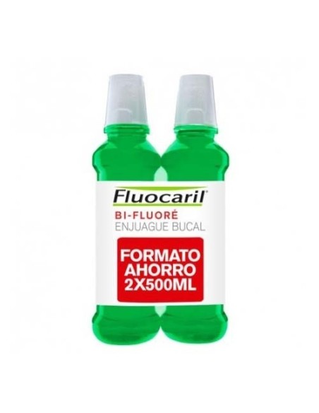 FLUOCARIL BI-FLUORE COLUTORIO CON FLUOR  2 ENVASES 500 ML PACK