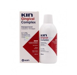 KIN GINGIVAL ENJUAGUE BUCAL  1 FRASCO 500 ML SABOR MENTA