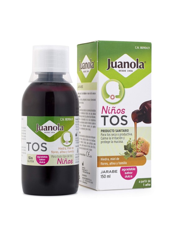 JUANOLA TOS JARABE NIÑOS  1 BOTELLA 150 ML